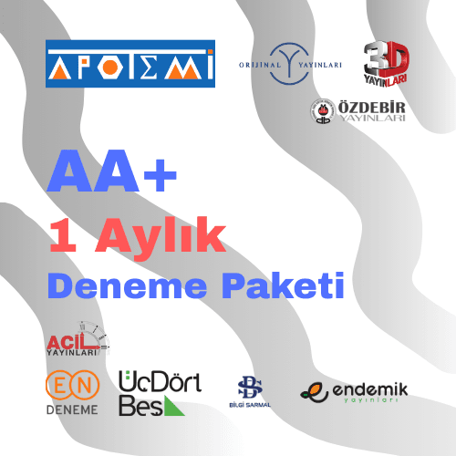 1 Aylık Deneme Kulübü Üyeliği - AA+ Eğitim Koçluğu