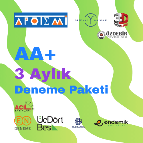 3 Aylık Deneme Kulübü Üyeliği - AA+ Eğitim Koçluğu