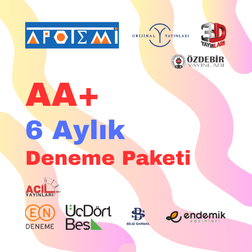 6 Aylık Deneme Kulübü Üyeliği - AA+ Eğitim Koçluğu
